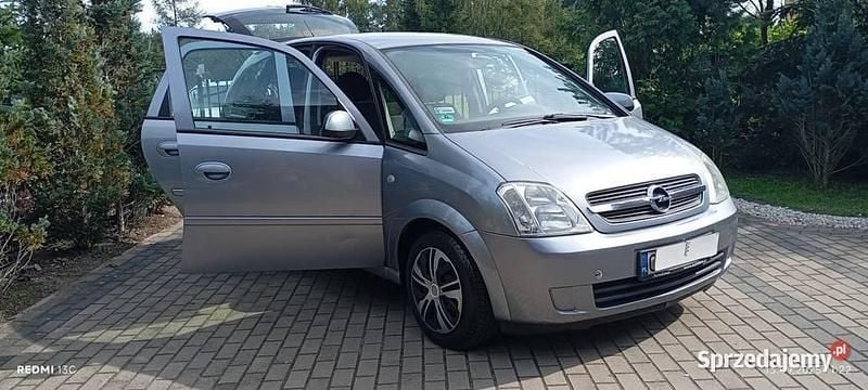 Grafitowy Używany 2007 Opel Meriva Minivan | 9700 zł - Obraz 1/4