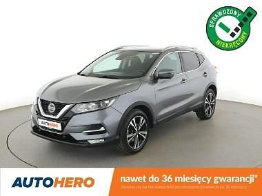 Szary Używany 2018 Nissan Qashqai SUV | 66 100 zł (Uczciwa cena) - Obraz 1/3