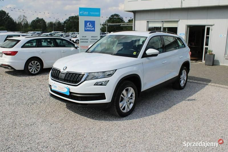 Biały Używany 2020 Skoda Kodiaq Ambition SUV | 96 899 zł (Dobra cena) - Obraz 1/4