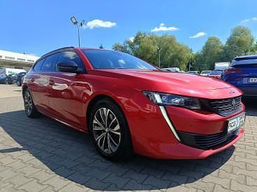 Czerwony Używany 2021 Peugeot 508 Allure | 77 000 zł (Uczciwa cena) - Obraz 1/4