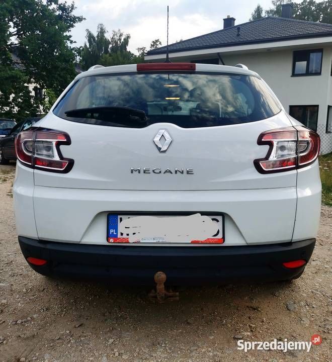 Biały Używany 2012 Renault Mégane GrandTour Kombi | 25 500 zł (Drogi) - Obraz 1/4