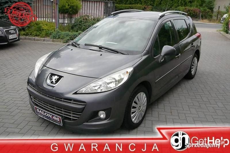 Szary Używany 2012 Peugeot 207 Kombi | 13 800 zł (Dobra cena) - Obraz 1/4