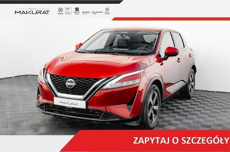 Czerwony (metalik) Używany 2023 Nissan Qashqai N-Connecta SUV | 109 850 zł (Uczciwa cena) - Obraz 1/4