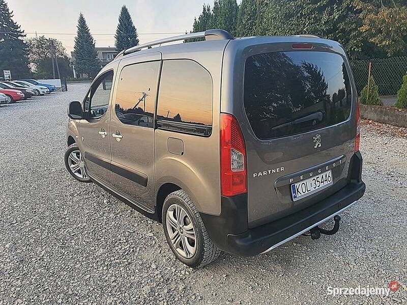 Używany Peugeot Partner 2009 Zielony Minivan
