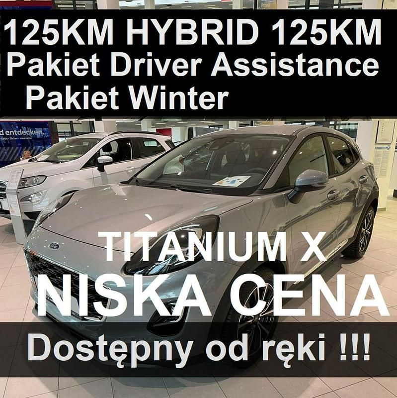 Srebrny (metalik) Używany 2024 Ford Puma SUV | 122 500 zł - Obraz 1/4