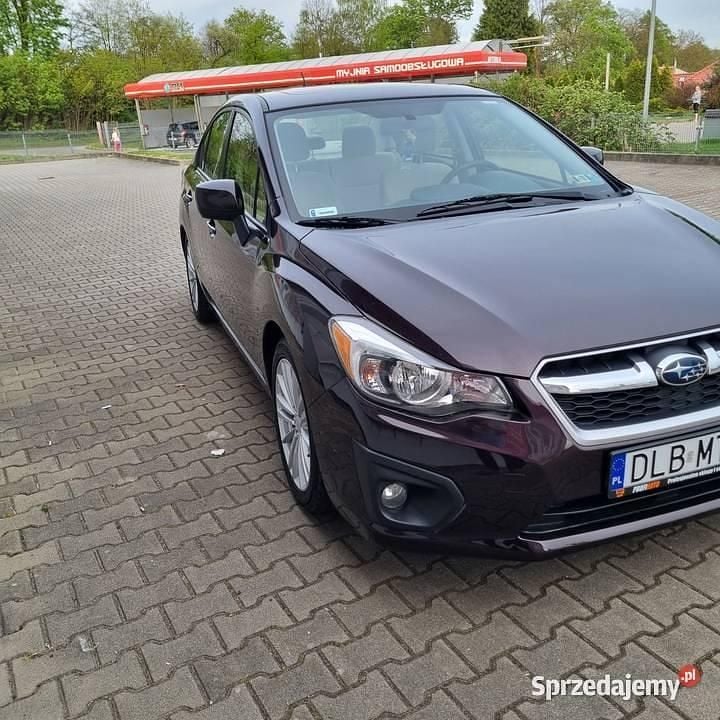Fioletowy Używany 2013 Subaru Impreza Sedan/Limuzyna | 29 500 zł (Uczciwa cena) - Obraz 1/4