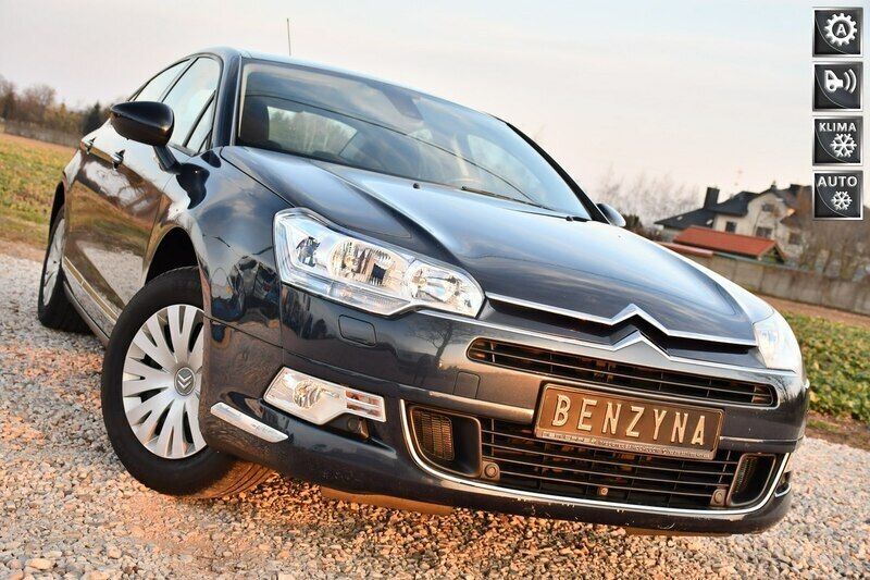 Czarny Używany 2008 Citroën C5 Sedan/Limuzyna | 22 999 zł (Uczciwa cena) - Obraz 1/4