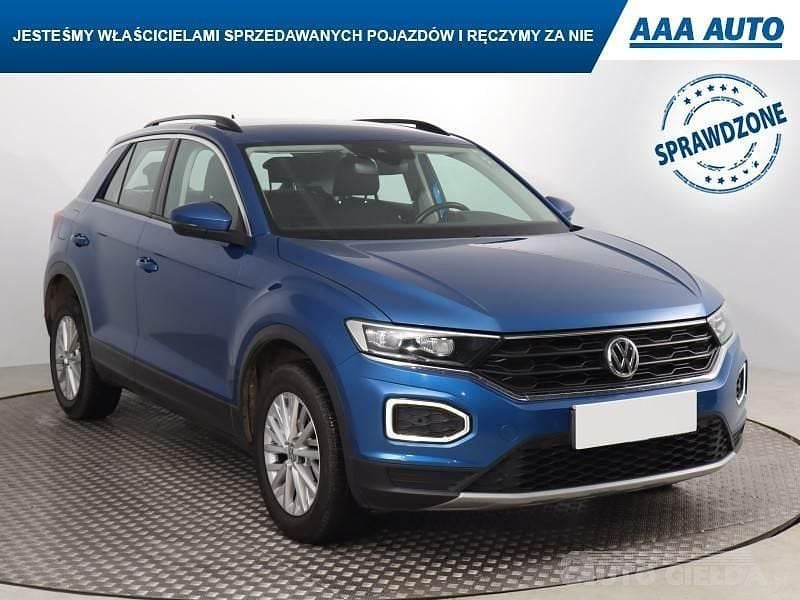 Błękitny Używany 2018 VW T-Roc SUV | 61 999 zł (Uczciwa cena) - Obraz 1/4
