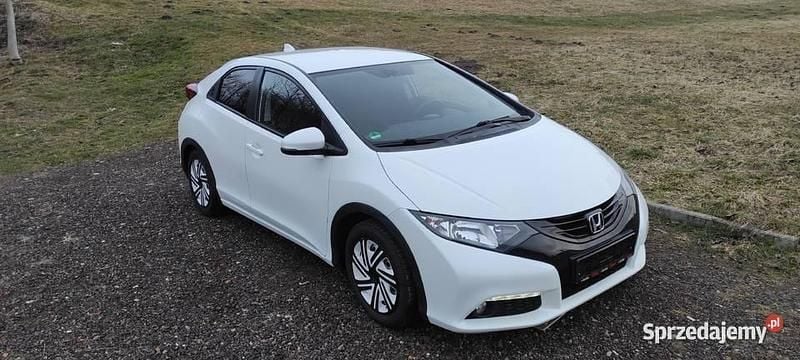 Biały Używany 2014 Honda Civic Hatchback | 43 800 zł (Uczciwa cena) - Obraz 1/4