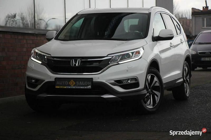 Biały (metalik, perła) Używany 2015 Honda CR-V SUV | 59 990 zł (Uczciwa cena) - Obraz 1/4