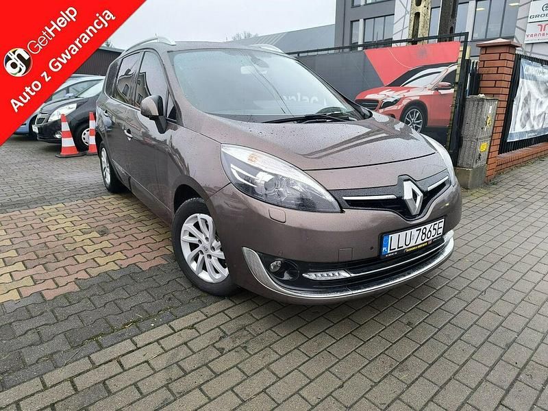 Brązowy Używany 2014 Renault Grand Scénic III Minivan | 28 900 zł (Uczciwa cena) - Obraz 1/4