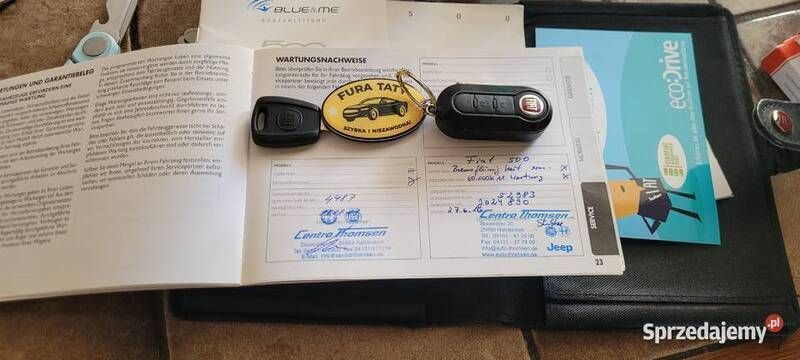 Używany 2013 Fiat 500C Kabriolet | 27 000 zł (Uczciwa cena) - Obraz 1/4