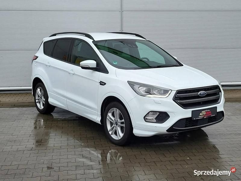 Biały Używany 2018 Ford Kuga ST-Line SUV | 66 900 zł (Drogi) - Obraz 1/4