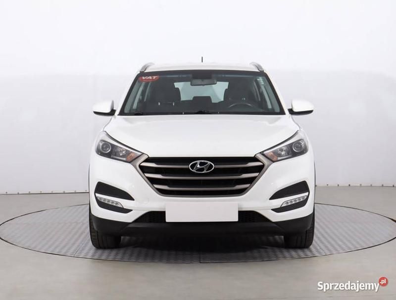 Biały Używany 2017 Hyundai Tucson SUV | 59 999 zł (Dobra cena) - Obraz 1/4