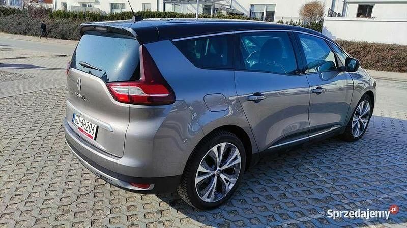Szary Używany 2018 Renault Grand Scénic IV Minivan | 45 900 zł (Dobra cena) - Obraz 1/4