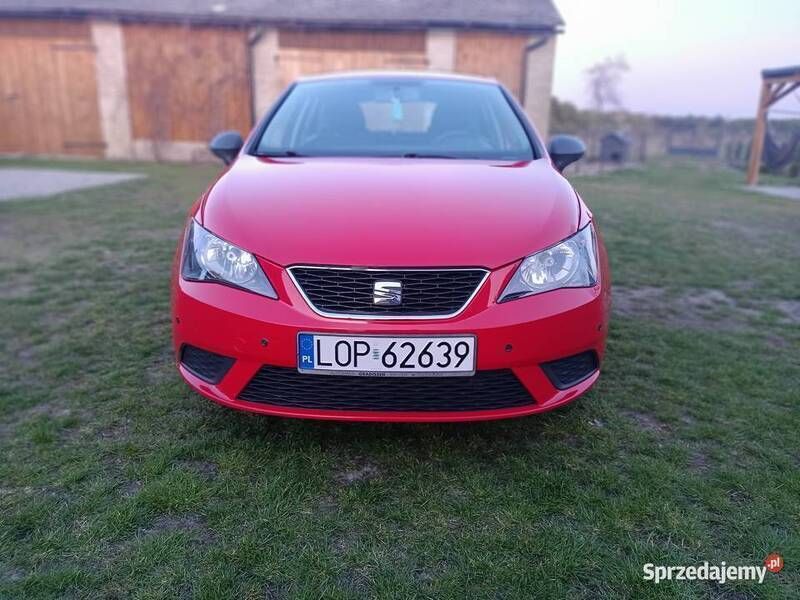 Czerwony Używany 2014 Seat Ibiza Hatchback | 18 000 zł (Dobra cena) - Obraz 1/4
