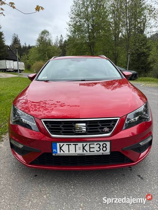 Czerwony Używany 2020 Seat Leon Kombi | 73 000 zł (Uczciwa cena) - Obraz 1/4