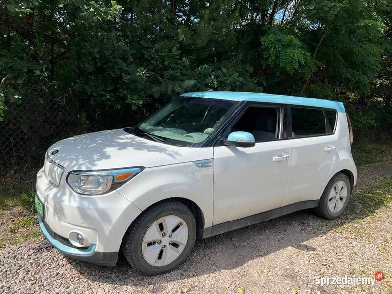 Biały Używany 2016 Kia Soul EV 2 SUV | 27 800 zł - Obraz 1/4