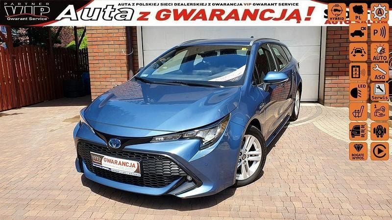 Niebieski Używany 2020 Toyota Corolla Comfort Kombi | 91 900 zł (Uczciwa cena) - Obraz 1/4