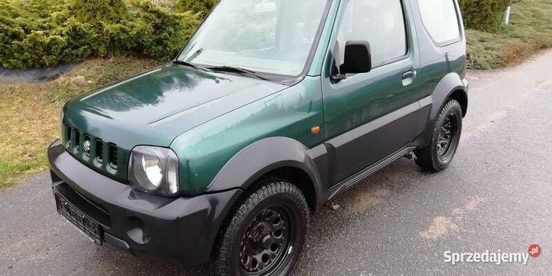 Zielony Używany 2006 Suzuki Jimny SUV | 18 300 zł (Super Cena) - Obraz 1/4