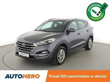 Szary Używany 2016 Hyundai Tucson SUV | 54 400 zł (Dobra cena) - Obraz 1/3