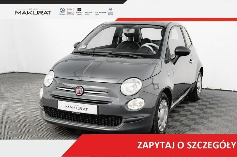 Szary Używany 2019 Fiat 500 Pop Hatchback | 37 850 zł (Uczciwa cena) - Obraz 1/4