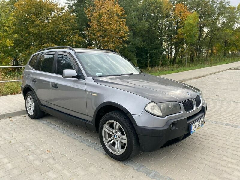 Srebrny Używany 2005 BMW X3 SUV | 23 990 zł (Drogi) - Obraz 1/4