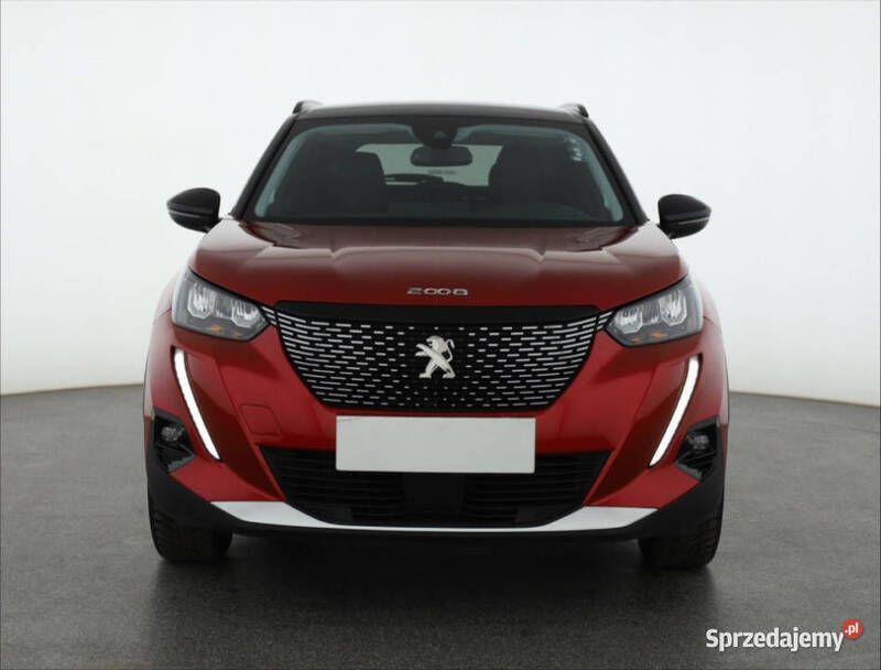 Bordowy Używany 2022 Peugeot 2008 SUV | 83 999 zł (Drogi) - Obraz 1/4