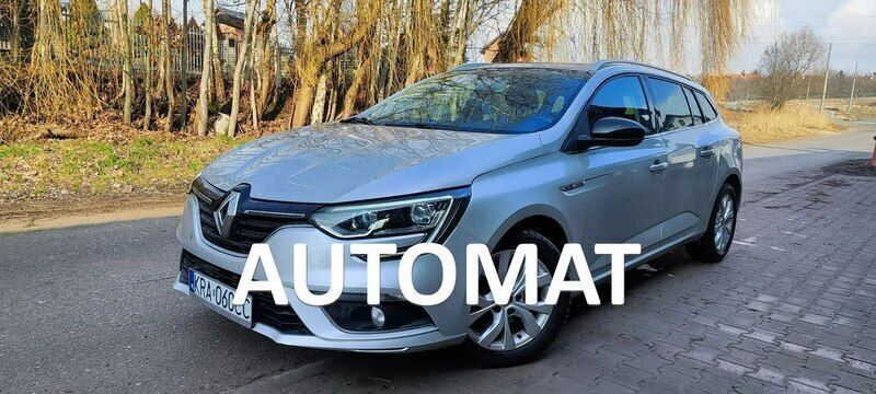 Srebrny (metalik) Używany 2019 Renault Mégane GrandTour Kombi | 44 900 zł (Dobra cena) - Obraz 1/4