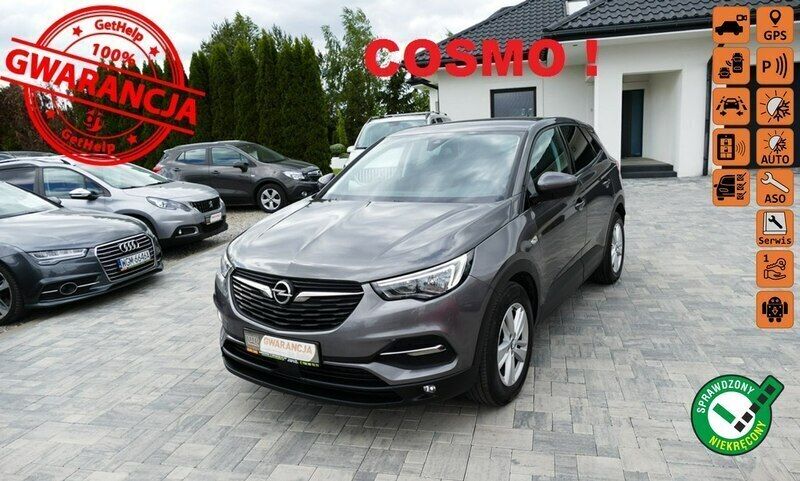 Szary (metalik) Używany 2018 Opel Grandland X SUV | 49 900 zł (Uczciwa cena) - Obraz 1/4