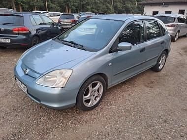 Zielony Używany 2003 Honda Civic Hatchback | 9900 zł (Uczciwa cena) - Obraz 1/4