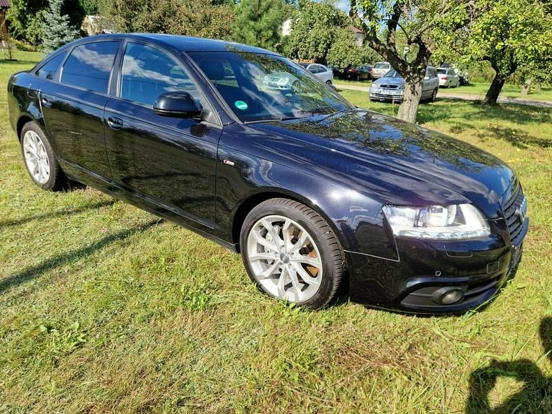 Czarny (metalik) Używany 2008 Audi A6 Sedan/Limuzyna | 24 999 zł (Uczciwa cena) - Obraz 1/4