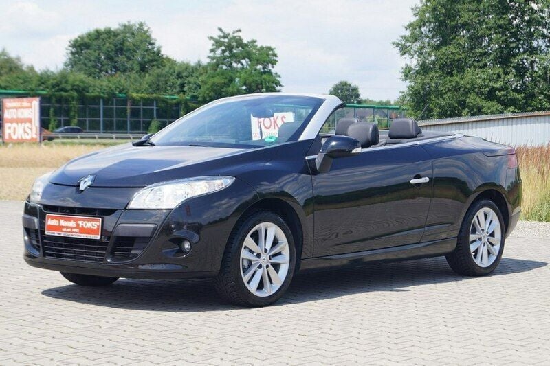 Czarny Używany 2010 Renault Mégane Cabriolet Kabriolet | 27 900 zł - Obraz 1/4