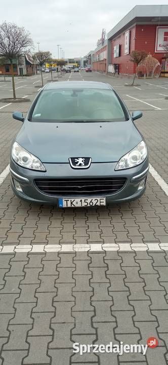 Szary Używany 2008 Peugeot 407 Sedan/Limuzyna | 8000 zł (Uczciwa cena) - Obraz 1/4
