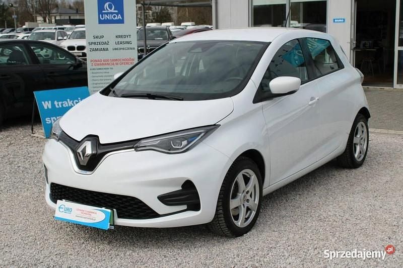 Biały Używany 2020 Renault Zoe Zen Hatchback | 54 900 zł - Obraz 1/4