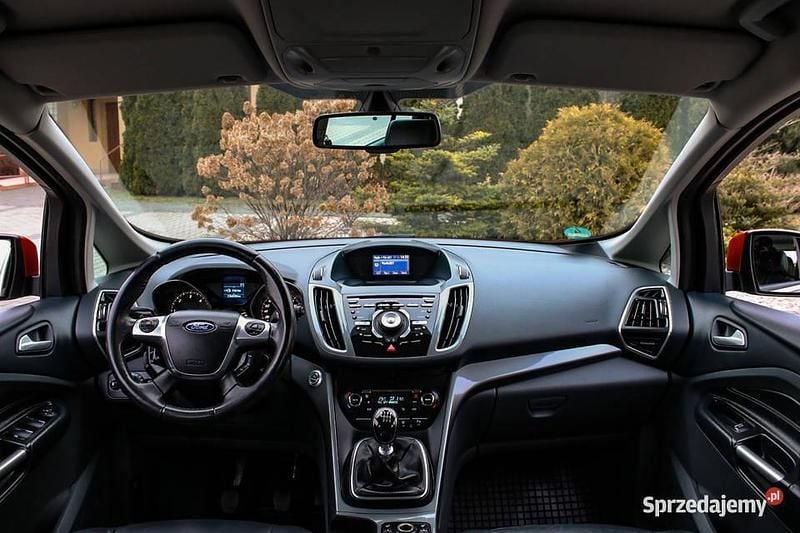 Używany Ford Grand C-Max 2012 Pomarańczowy Minivan