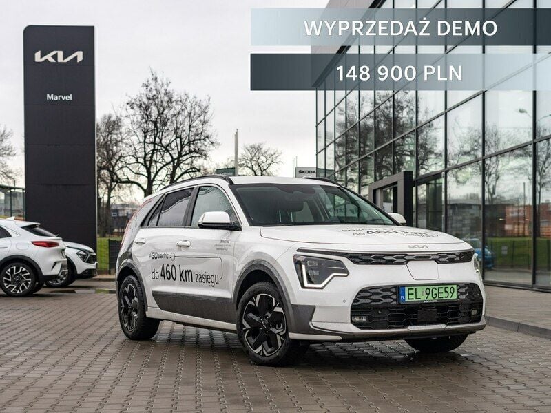 Biały Używany 2023 Kia e-Niro SUV | 148 900 zł - Obraz 1/4