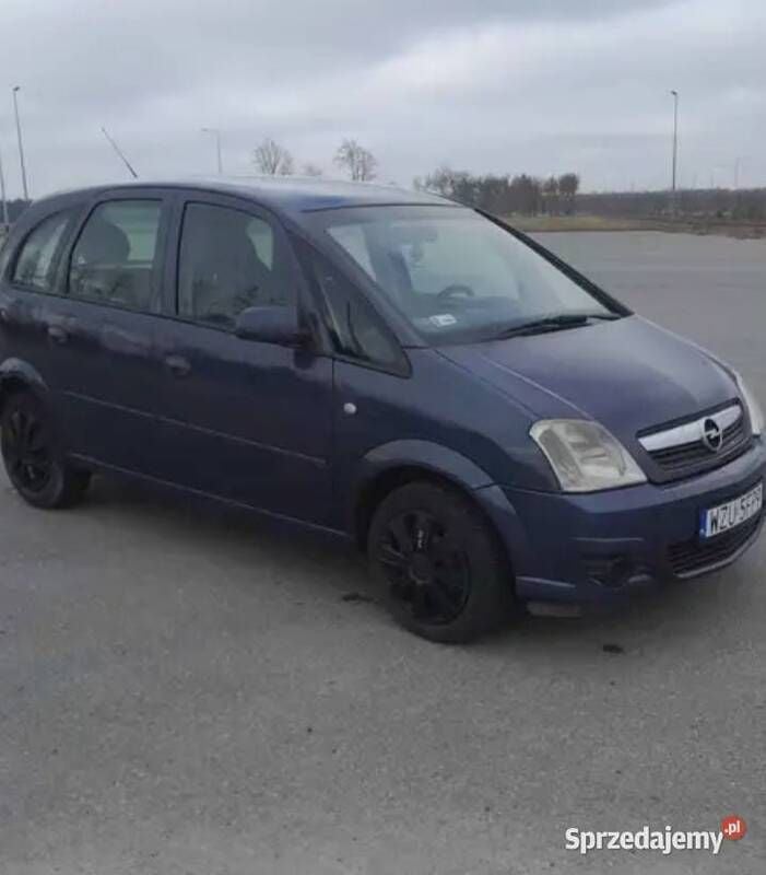 Grafitowy Używany 2006 Opel Meriva Minivan | 5300 zł (Uczciwa cena) - Obraz 1/4
