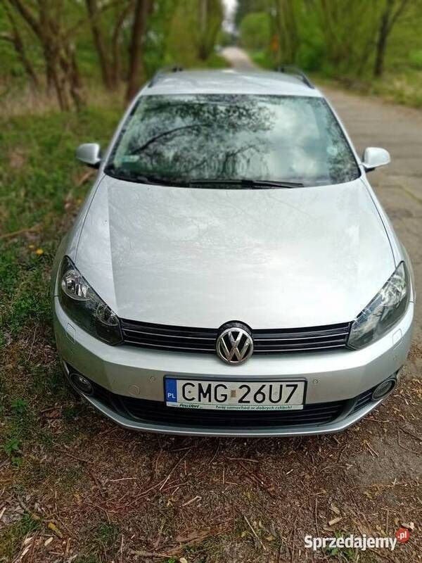 Srebrny Używany 2010 VW Golf VI Kombi | 18 900 zł (Dość drogi) - Obraz 1/4