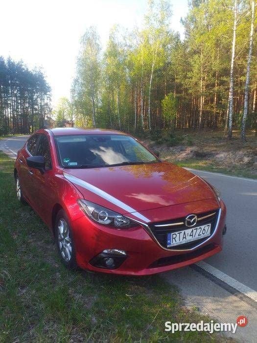 Używany Mazda 3 2015 Czerwony Hatchback