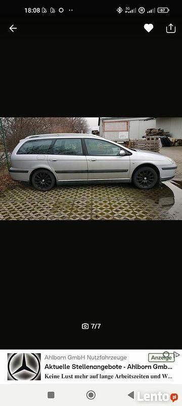 Używany Citroën C5 2005 Srebrny Sedan/Limuzyna