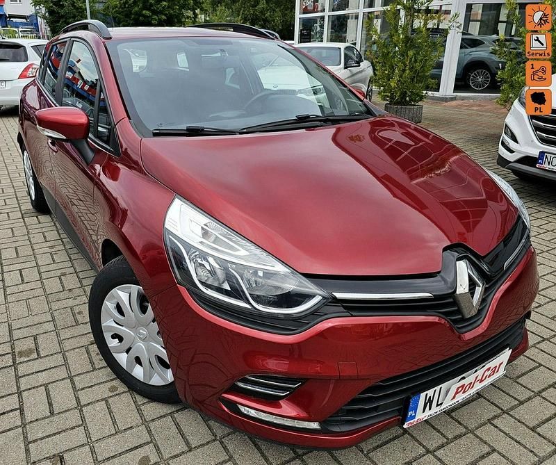 Bordowy Używany 2019 Renault Clio GrandTour Kombi | 29 900 zł - Obraz 1/4