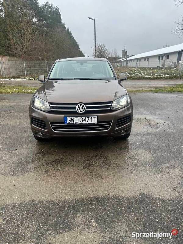 Brązowy Używany 2012 VW Touareg SUV | 65 000 zł (Uczciwa cena) - Obraz 1/4