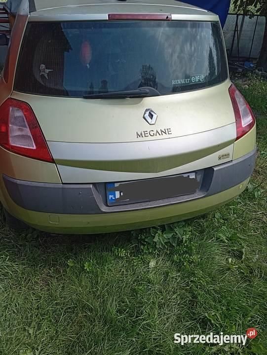 Zielony Używany 2002 Renault Mégane II Hatchback | 3000 zł - Obraz 1/4