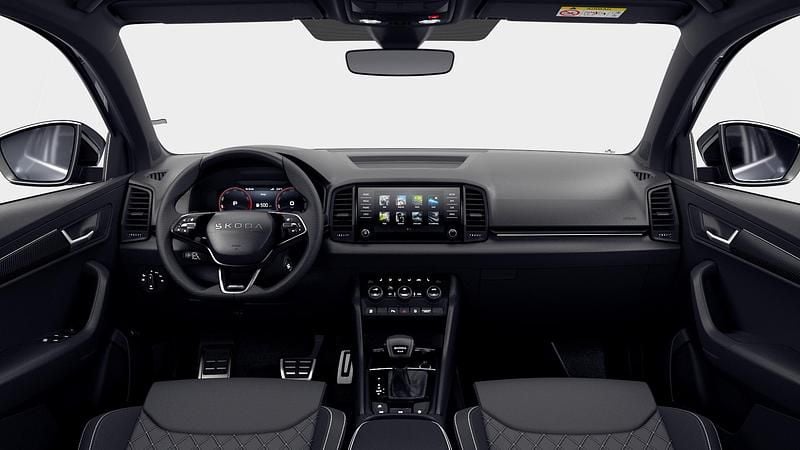 Szary graphite metalizowany Nowe 2026 Skoda Karoq SportLine SUV | 187 100 zł (Uczciwa cena) - Obraz 1/1