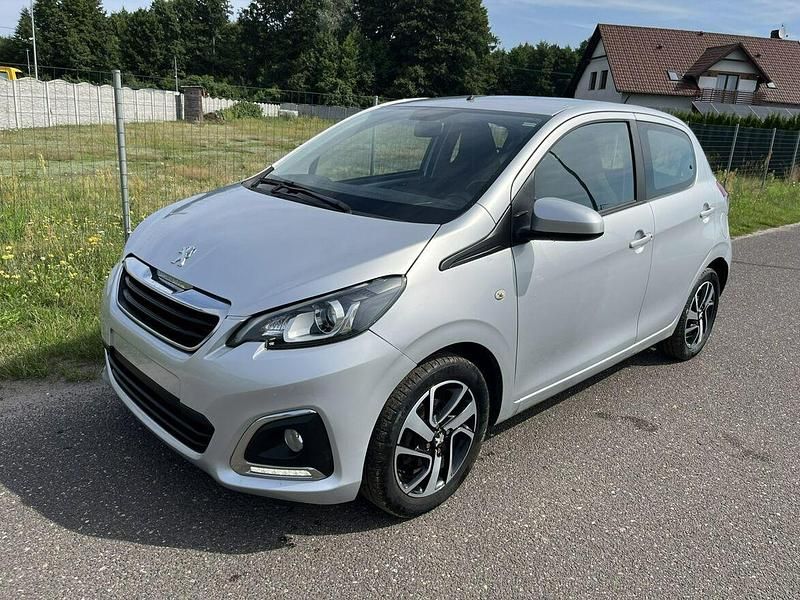 Srebrny Używany 2016 Peugeot 108 Hatchback | 17 900 zł - Obraz 1/4