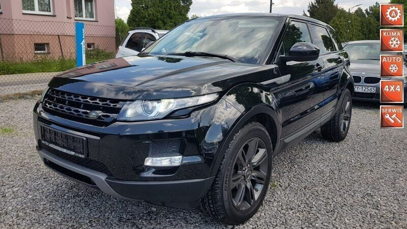 Czarny (metalik) Używany 2014 Land Rover Range Rover evoque SUV | 61 800 zł (Super Cena) - Obraz 1/4