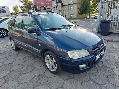 Niebieski ciemny Używany 2001 Mitsubishi Space Star Minivan | 2850 zł - Obraz 1/4