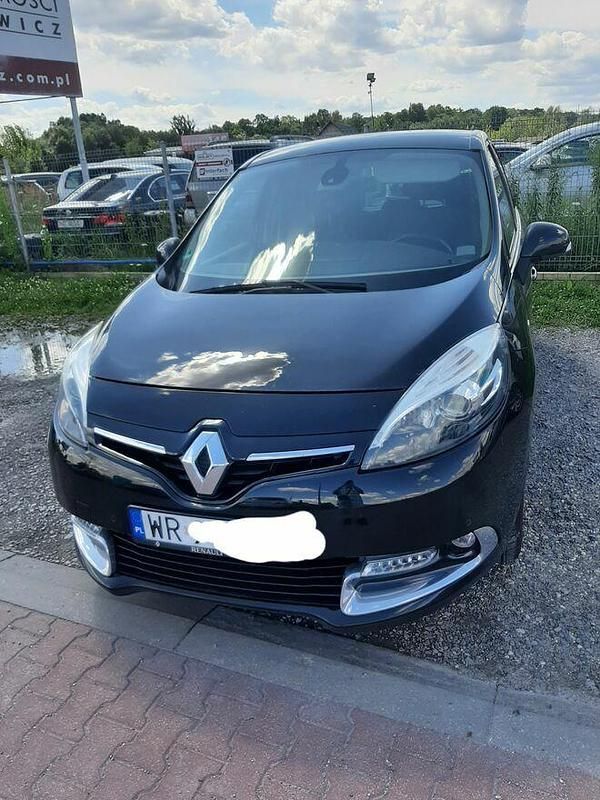 Czarny Używany 2013 Renault Scénic III Minivan | 25 500 zł (Uczciwa cena) - Obraz 1/4