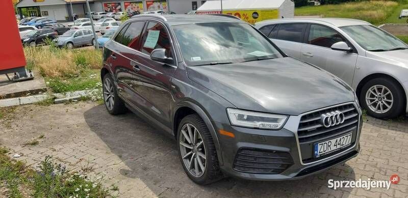 Szary Używany 2017 Audi Q3 SUV | 85 000 zł (Uczciwa cena) - Obraz 1/4